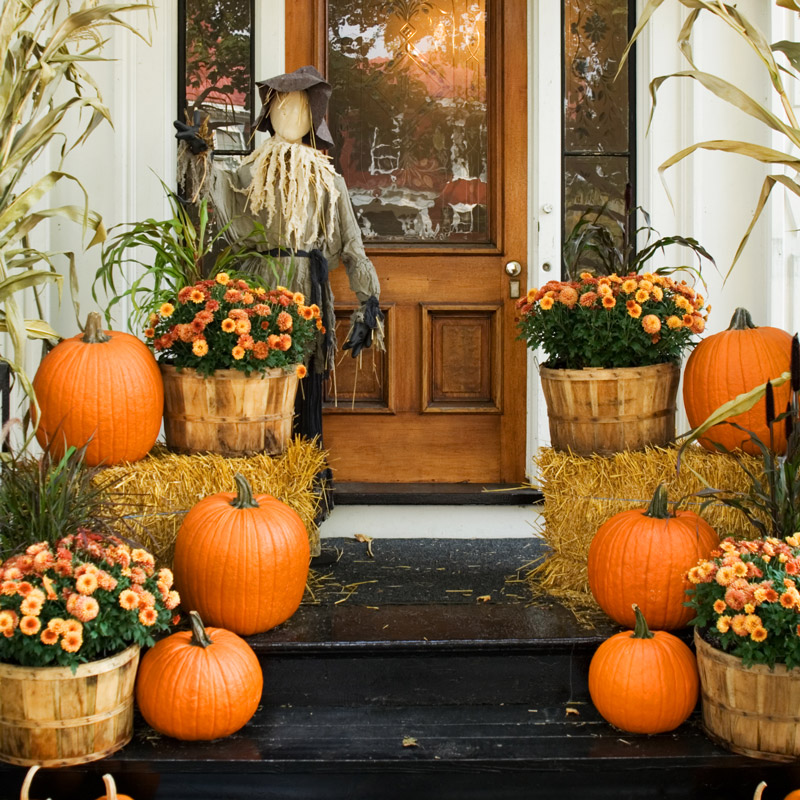 Fattoria-della-Zucca_casa-decorata zucche d'arredamento